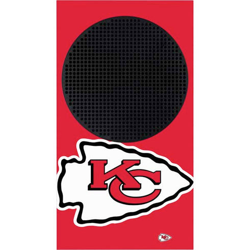 NFL Kansas City Chiefs Large Logo Xbox Series S Console Skin